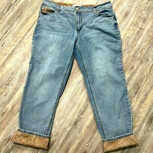 EST 1946 Denim Crop Women’s Pants Sz 16